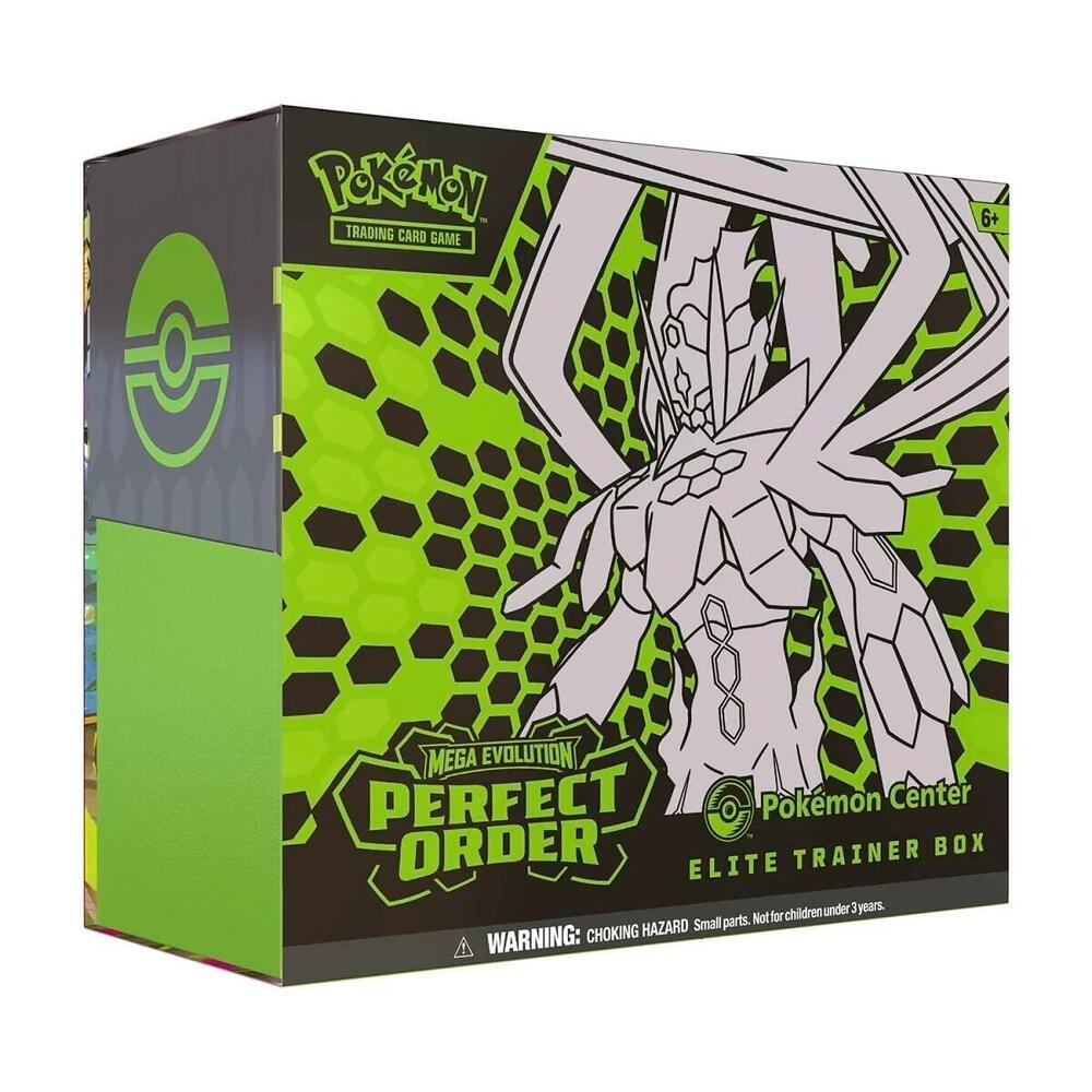 Pokemon Perfect Order Elite Trainer Box With Magnetic Acrylic Protective Case [Pokemon Center]