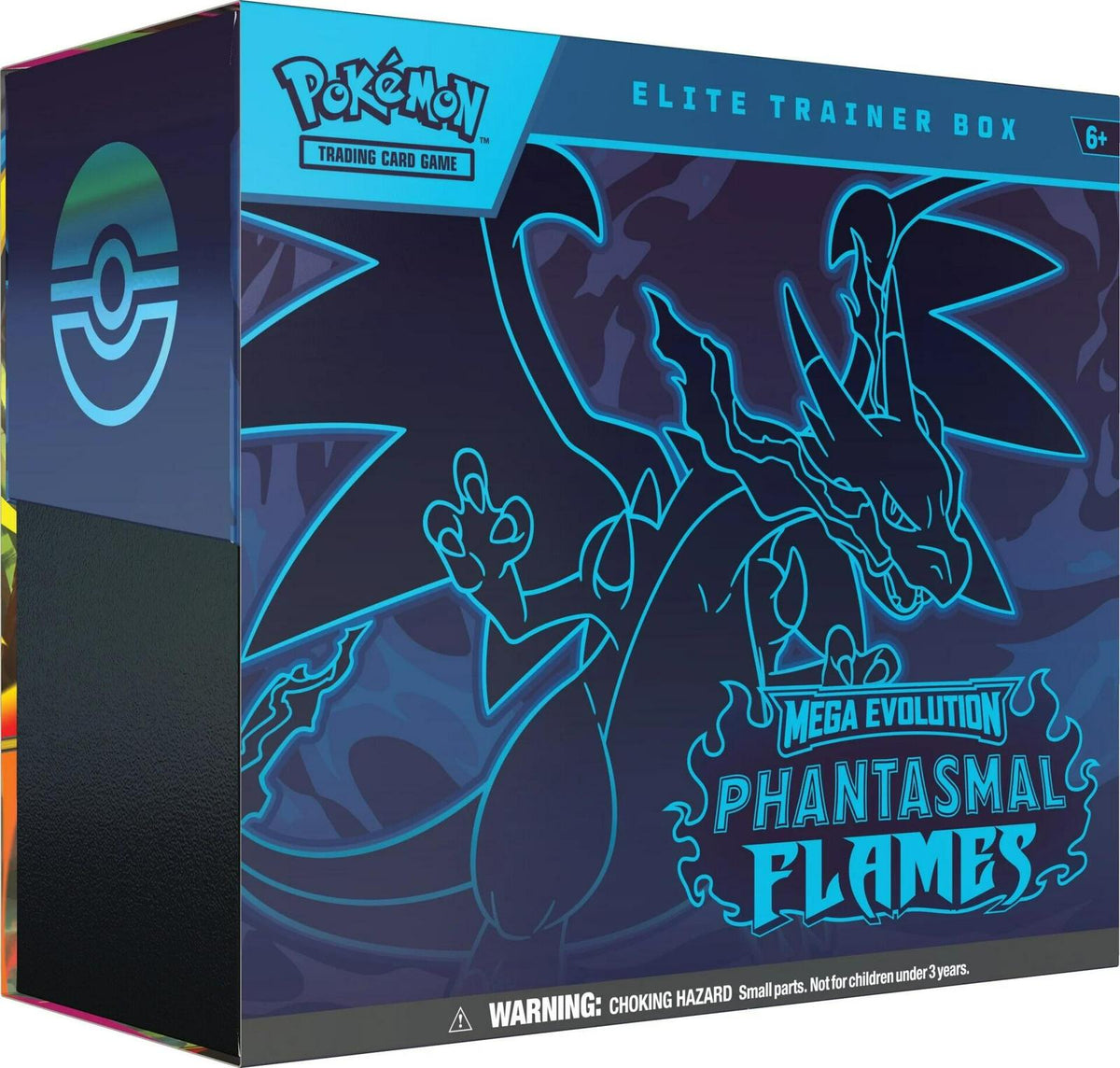 Phantasmal Flames With Magnetic Acrylic Protective Case - Elite Trainer Box