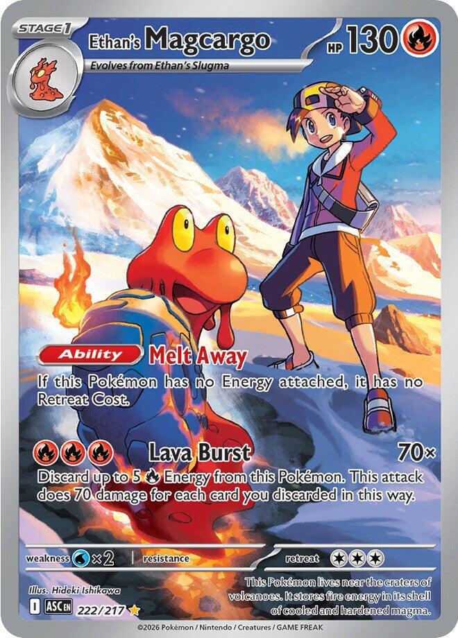 Ethan's Magcargo - 222/217 - Illustration Rare - Ascended Heroes