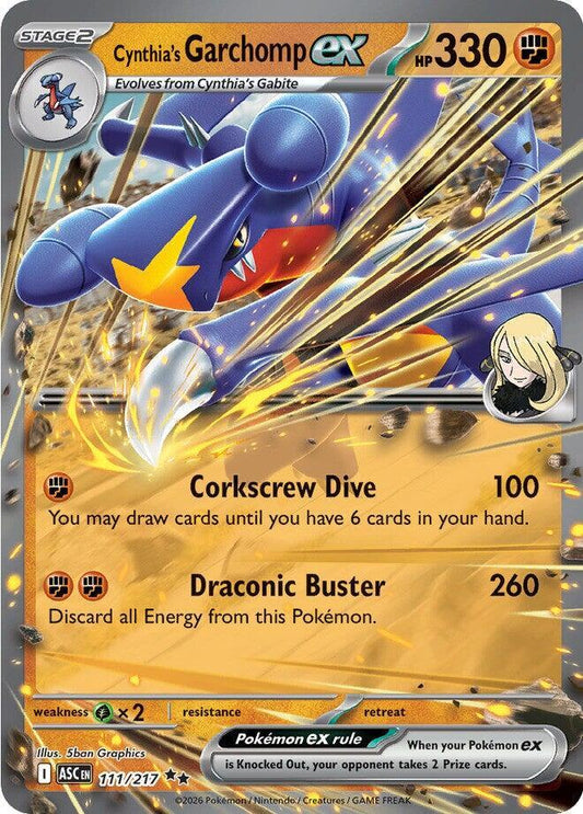 Cynthia's Garchomp ex