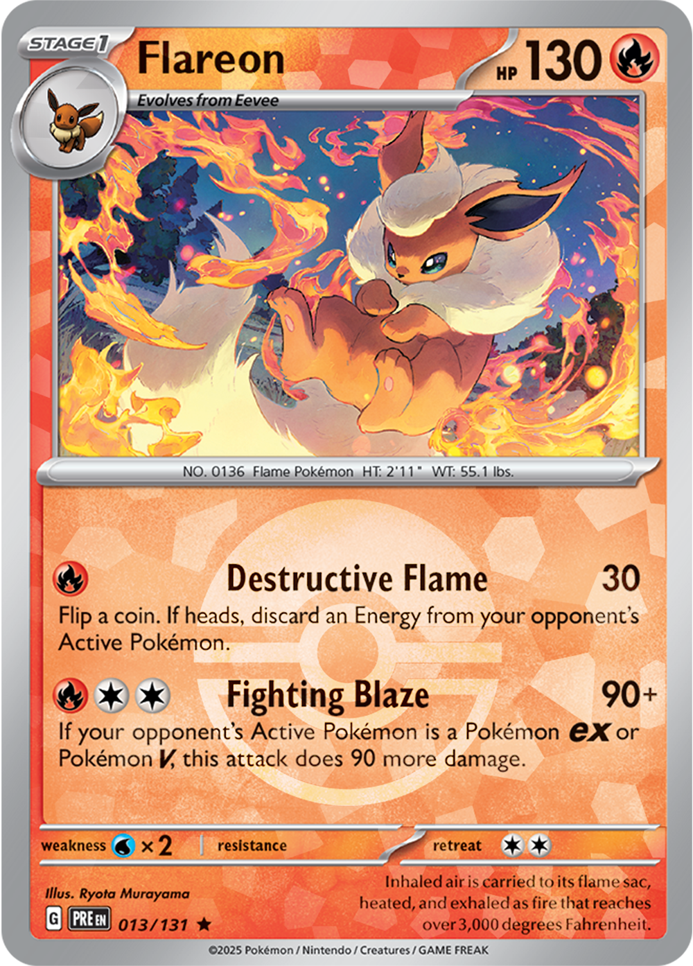 Flareon [Poke Ball]