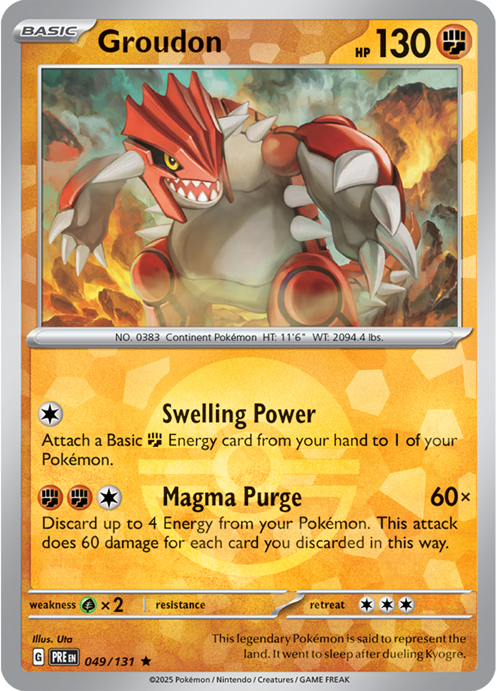 Groudon [Poke Ball]