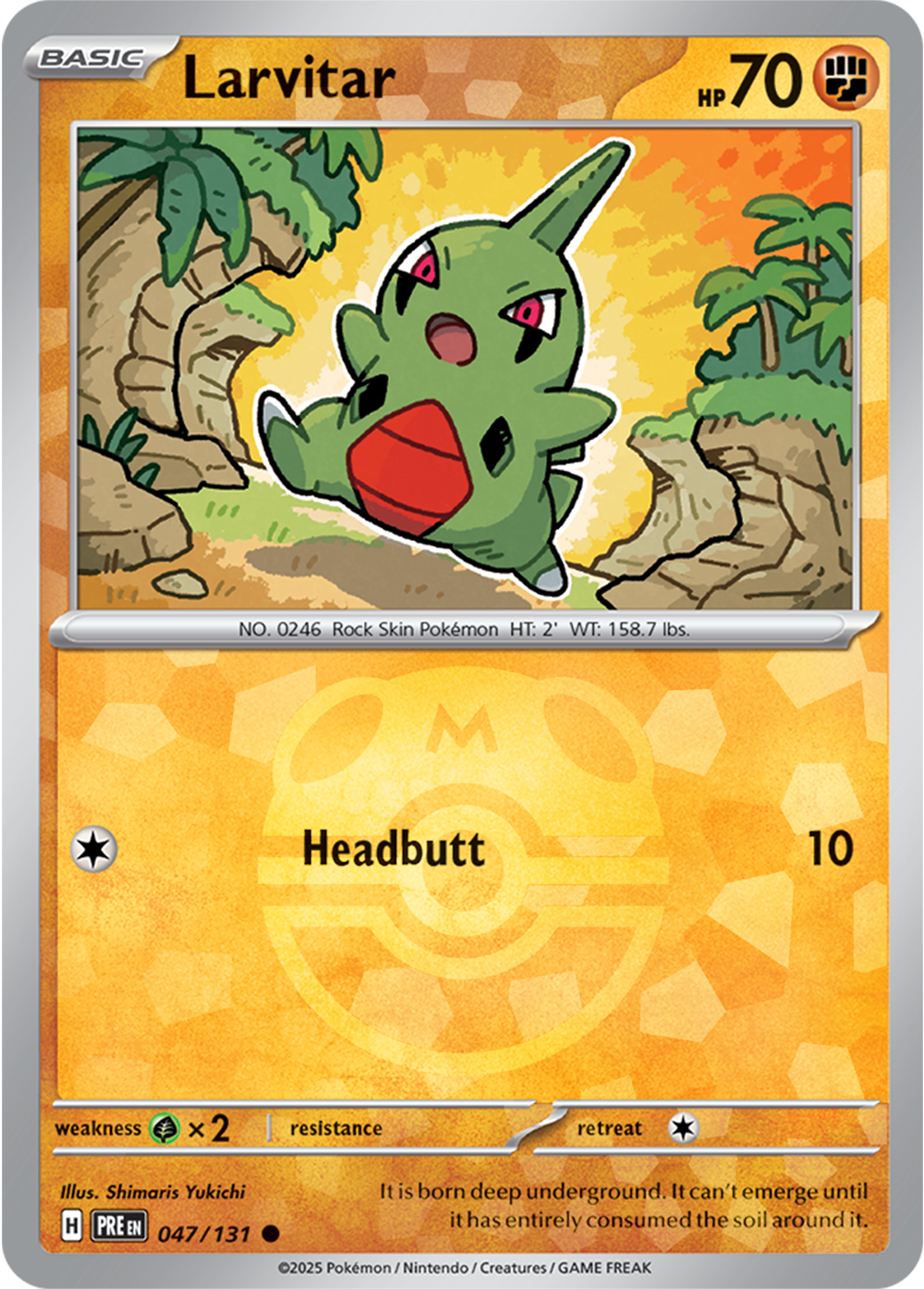 Larvitar [Master Ball]