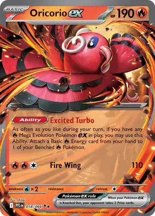 Oricorio ex